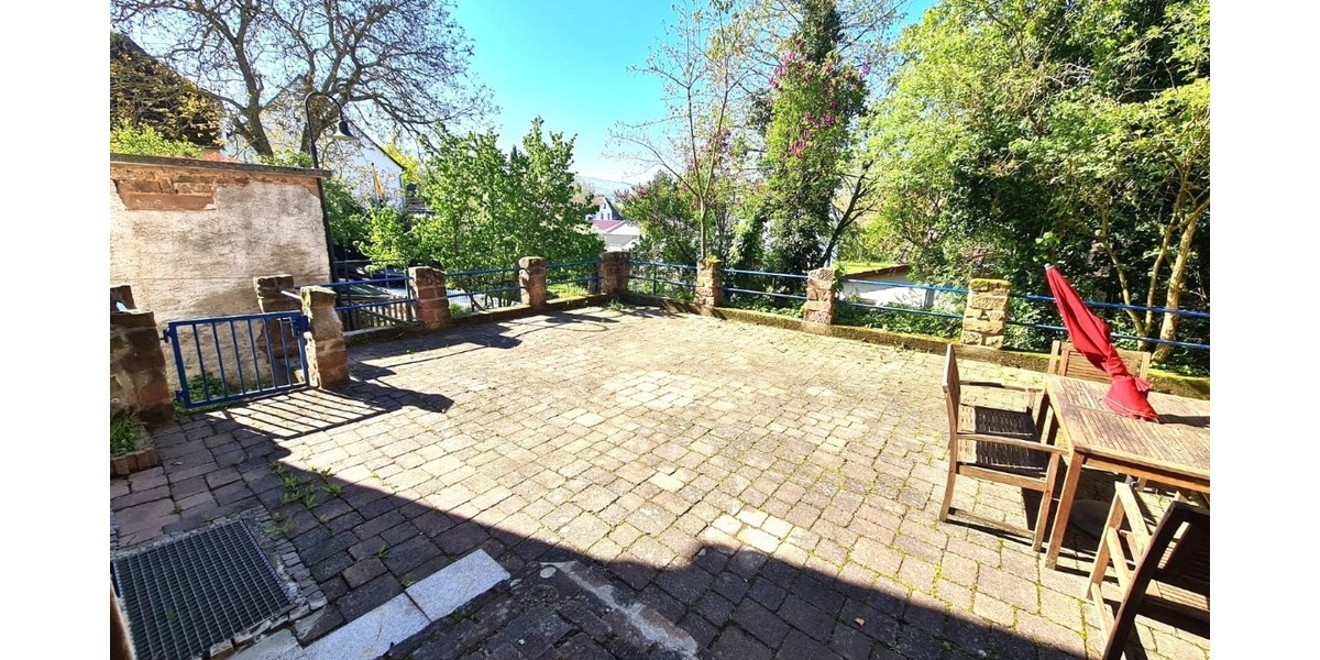 Terrasse Ausblick nach hinten