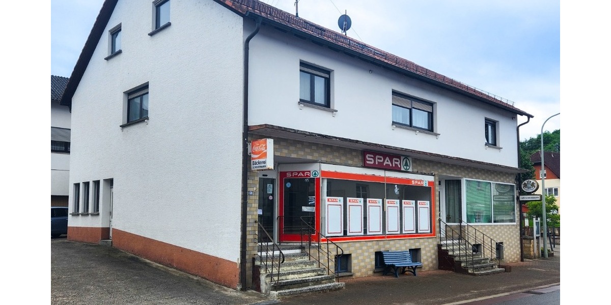 Wohn- und Geschäftshaus mit CaféLadenfläche und zwei Wohneinheiten in Steinbach am Glan - Zweifamilienhaus Steinbach am Glan | Angebot:26737427