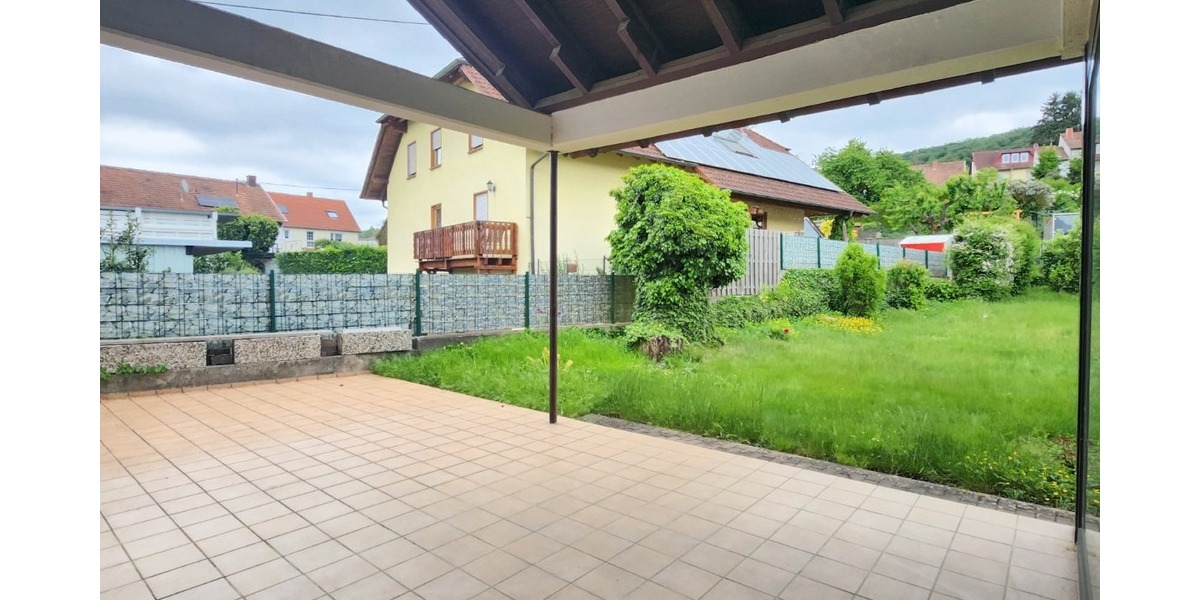 Überdachte Terrasse