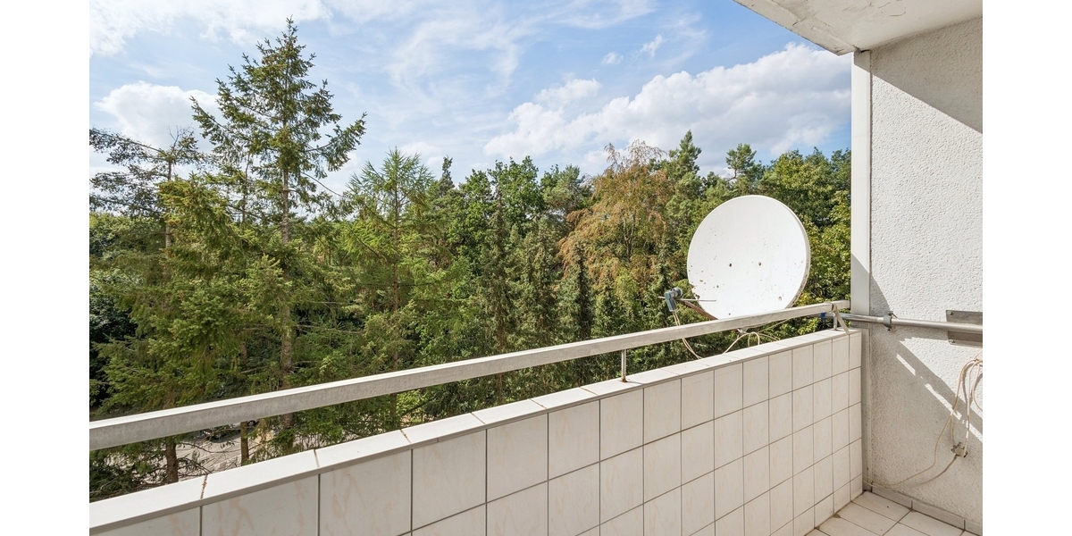 Balkon vom Wohnzimmer