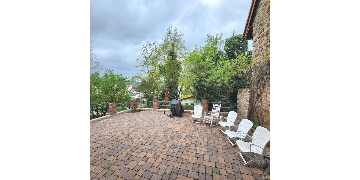 Terrasse Seitenansicht